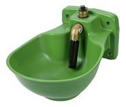 Heatable Plastic Water Bowl with HP20 Pipe Valve, 24 V