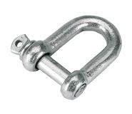 Chain Shackles straight, galvanized