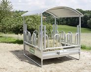 Four-sided Manger for Palisade Feeding Grid