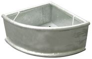 Triangular Trough galvanized