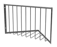 Corner hay rack
