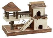 Hamster Climbing House Nature