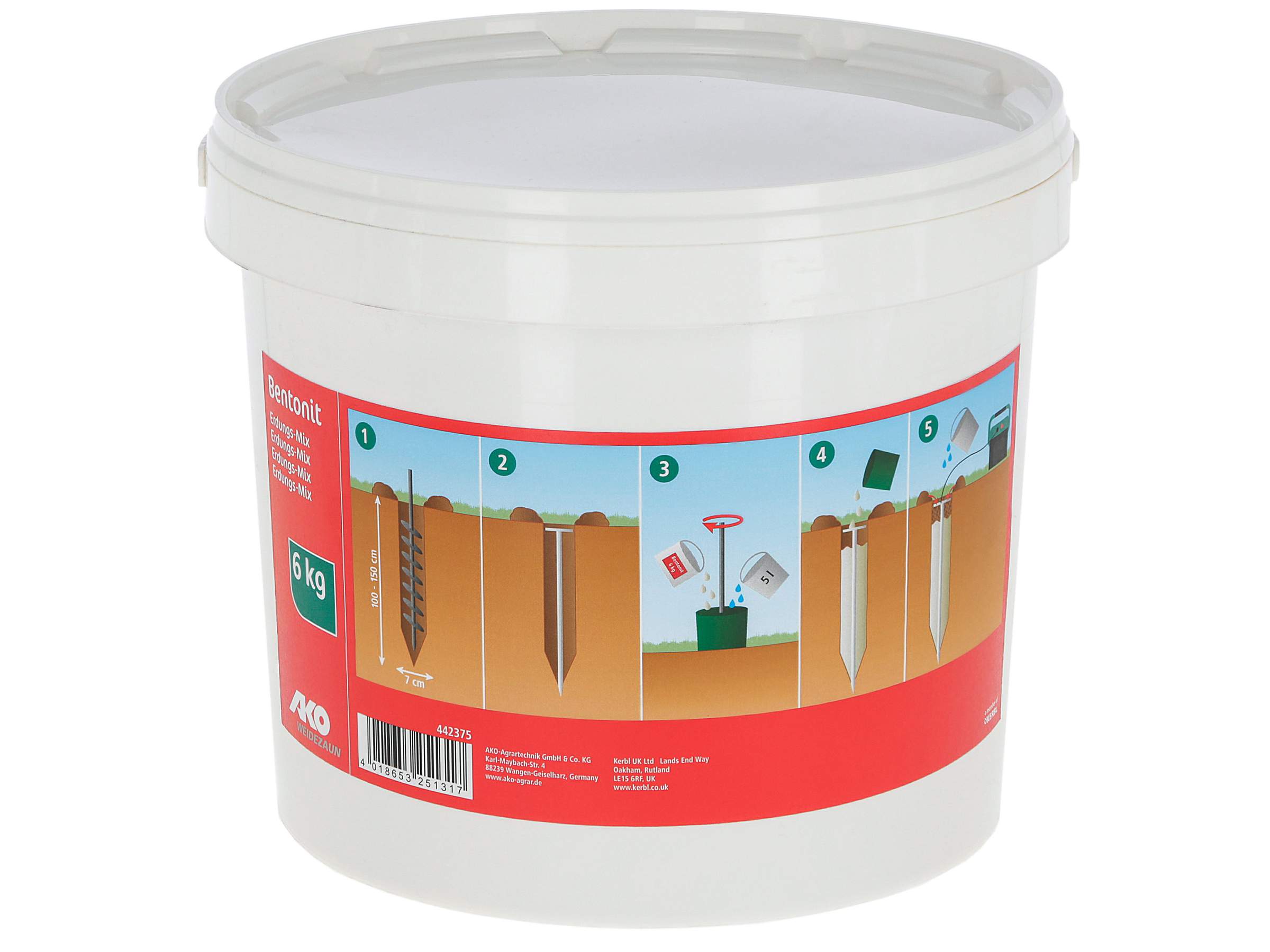 Kit de mise à la terre Bentonit - Image 1