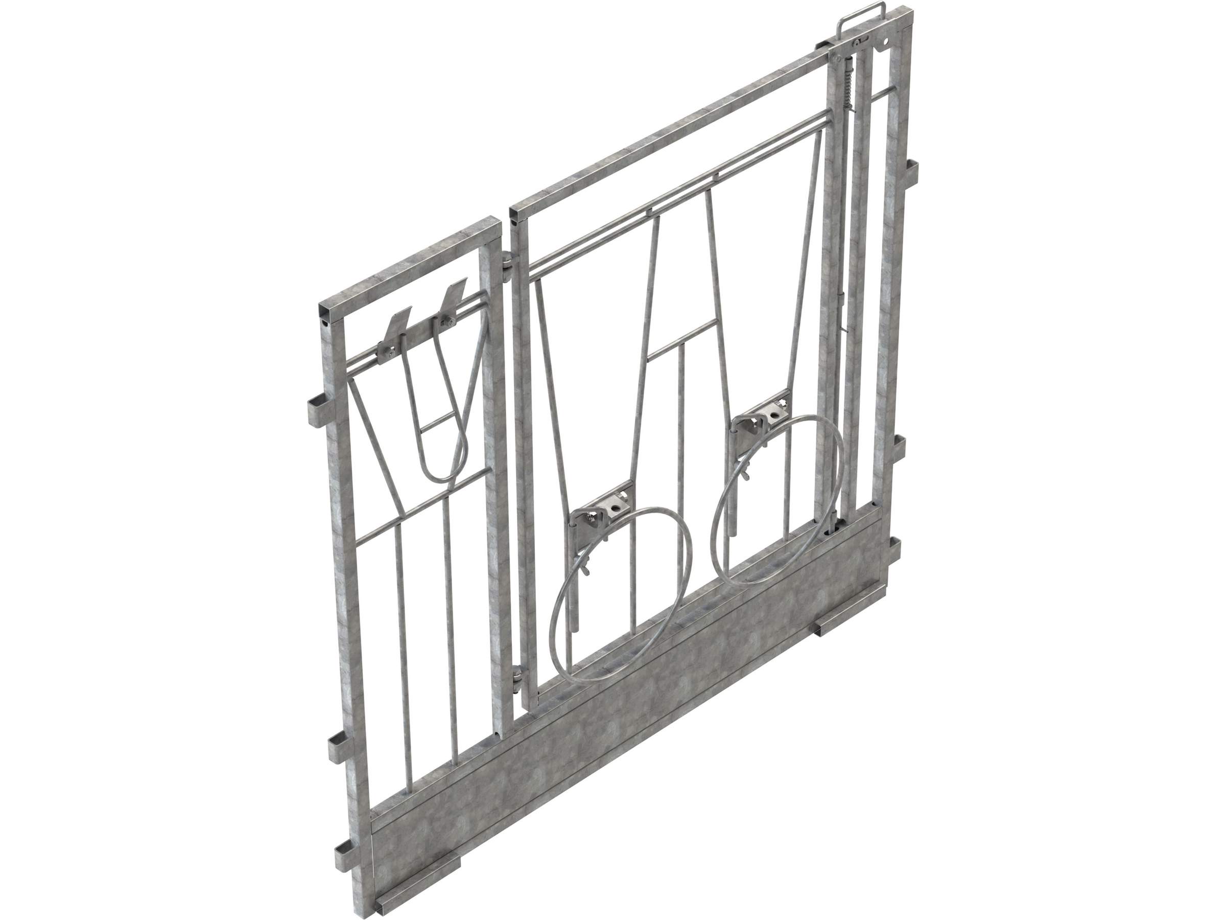 Élément frontal de la porte pour box modulaire pour veaux - Image 1