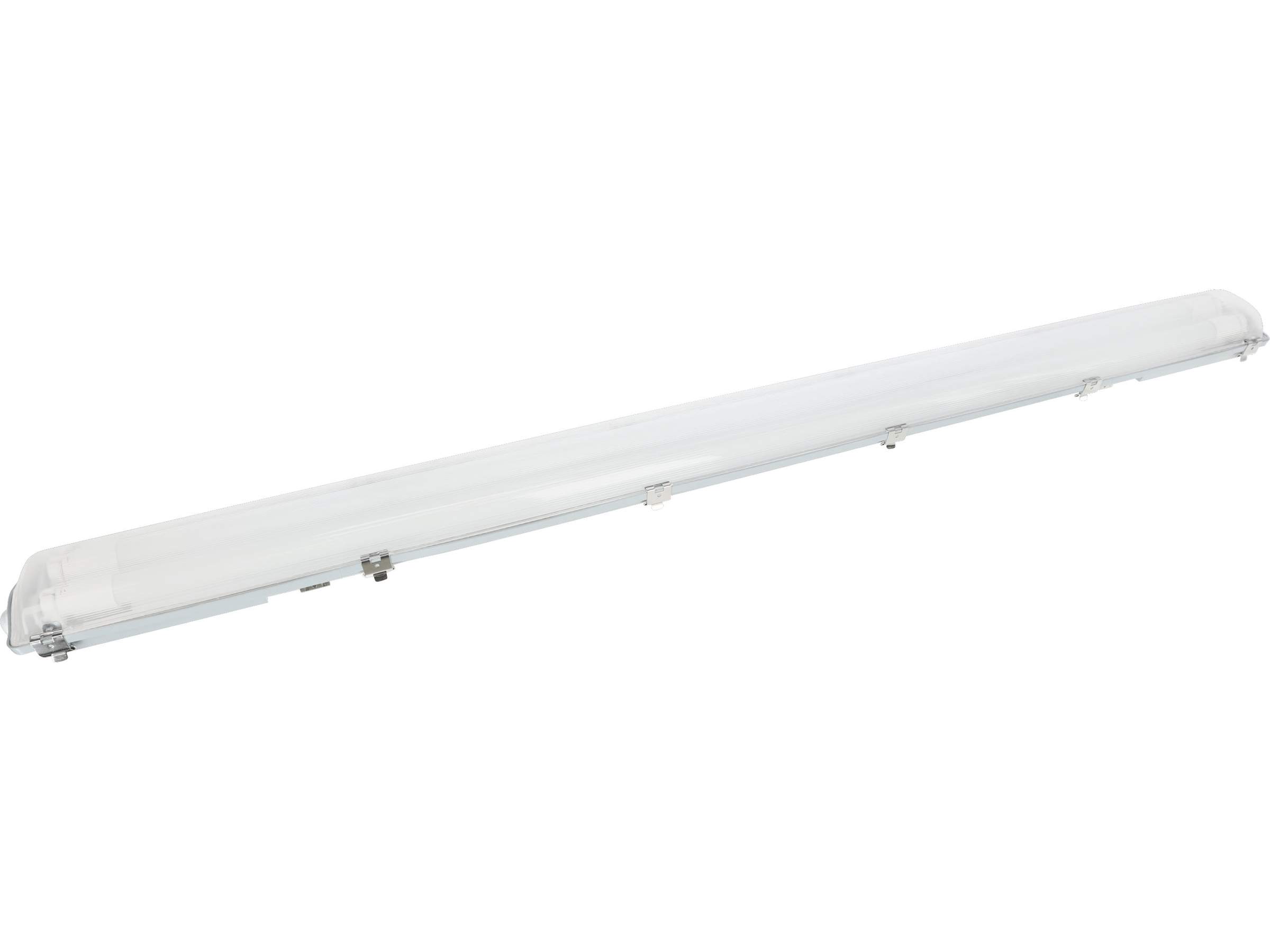 Feuchtraum-Wannenleuchte mit LED-Röhren - Bild 1