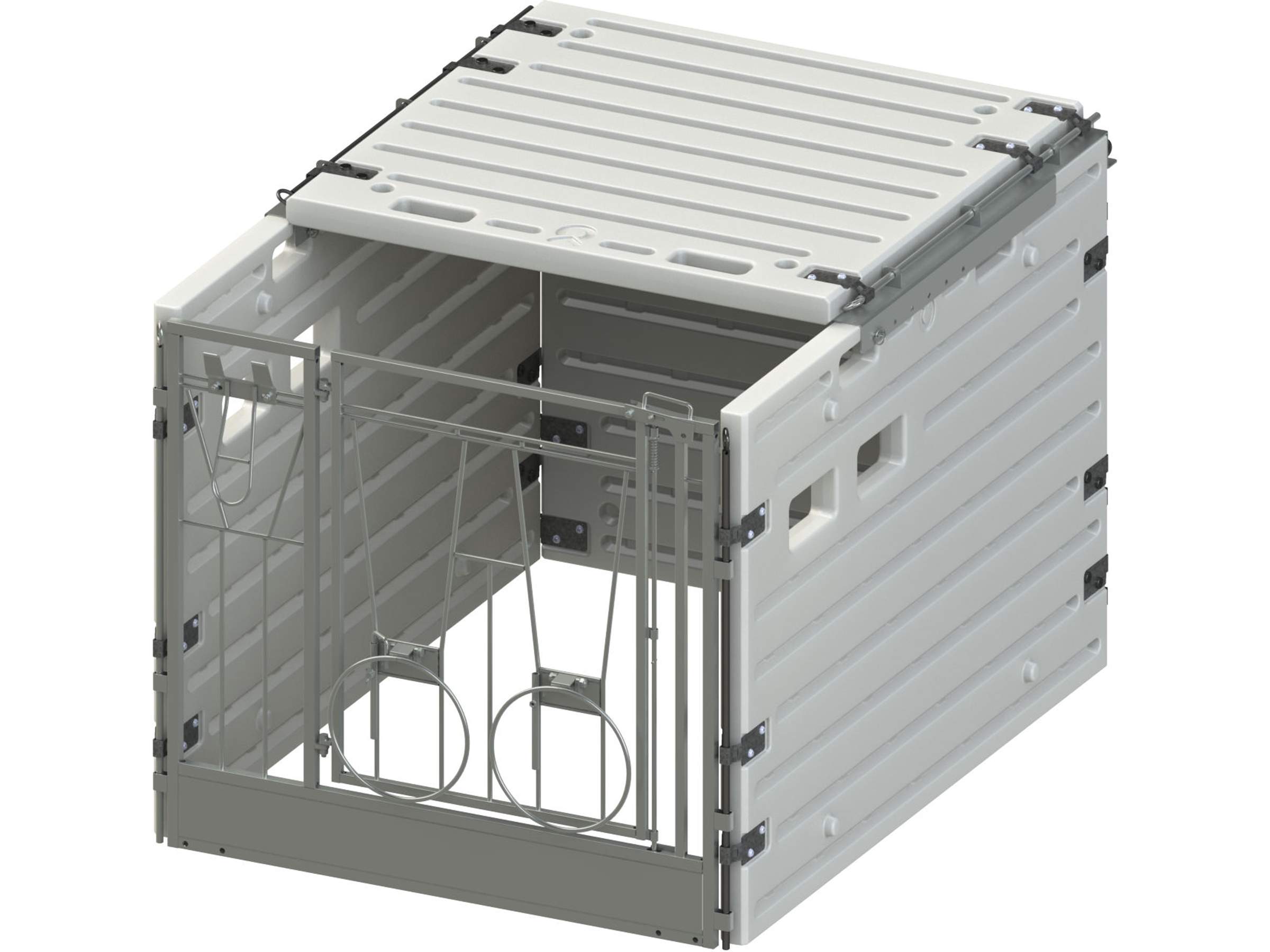 Support de toit pour box modulaire à veaux - Image 1