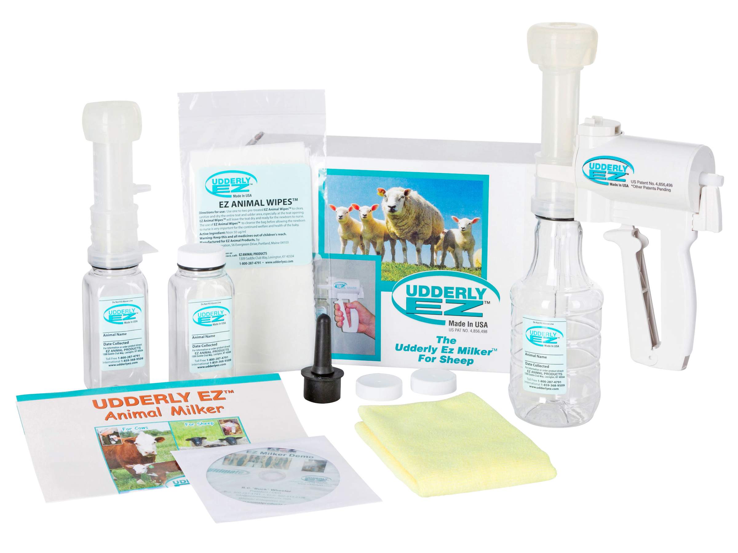 Pompe à lait pour brebis, kit complet - Image 1