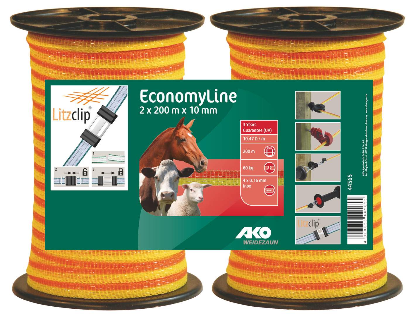Fencing Tape Double Pack EconomyLine - Image 1