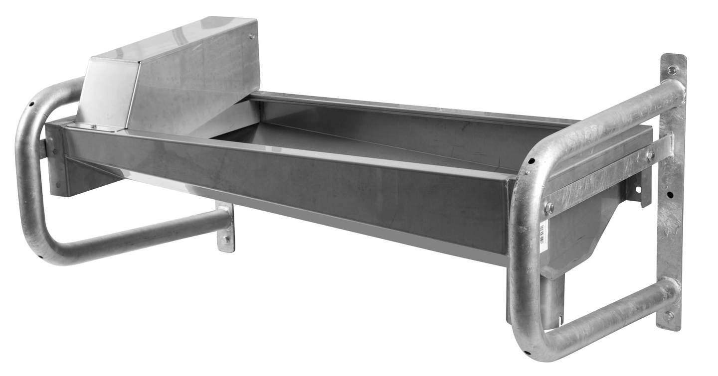 Quick-Draining Trough, stainless steel - Image 1