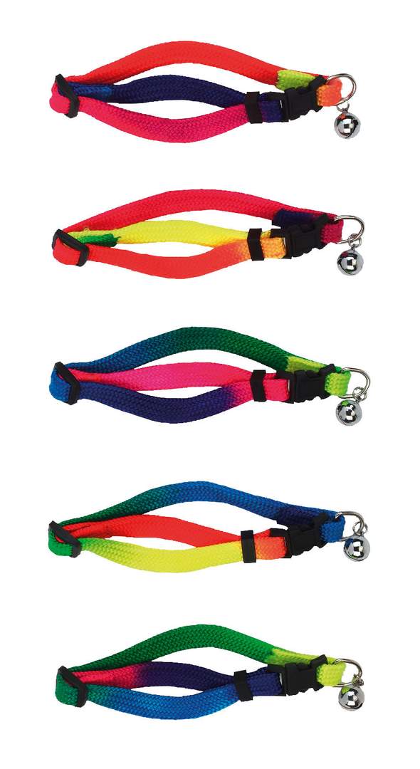 Cat Collar Rainbow - Image 1