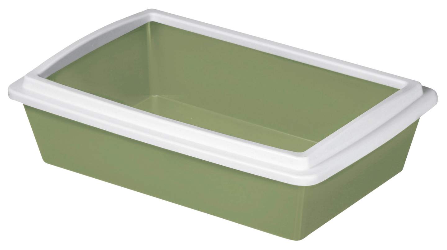 Cat Litter Box with Edge - Image 1