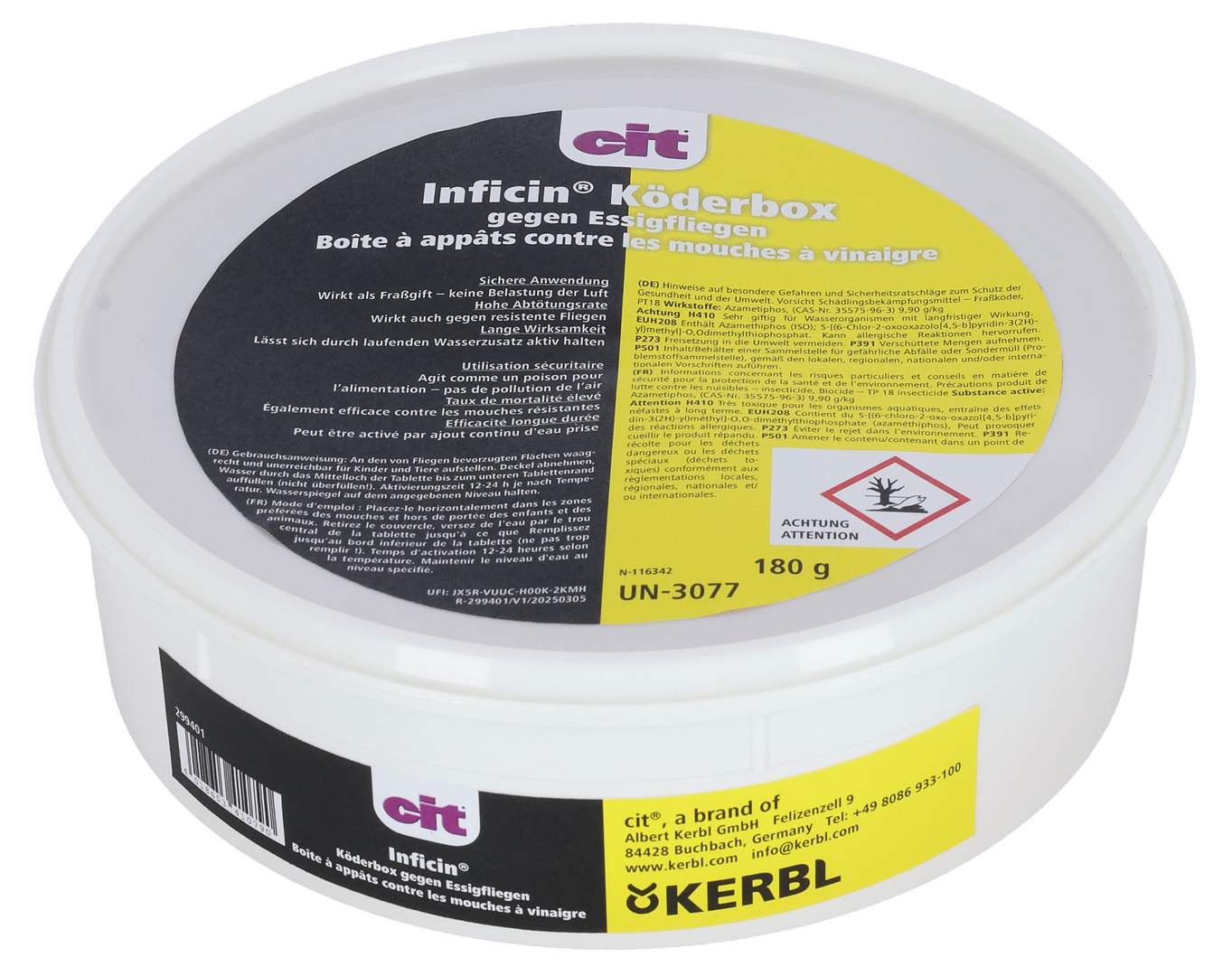 cit Inficin Bait Box against Vinegar Flies - Image 1