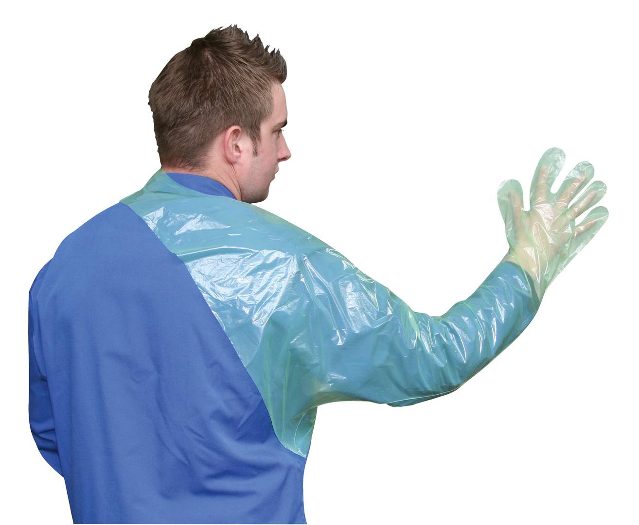 Gant vétérinaire avec protection au niveau des épaules - Image 1