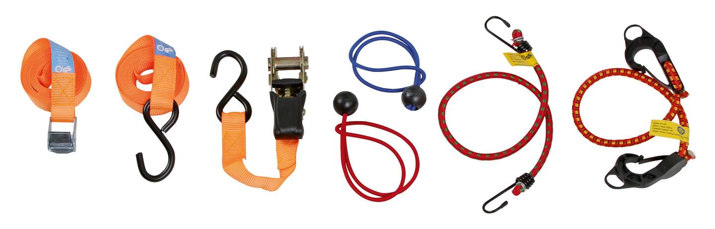 Lashing Strap Set, 16-piece - Image 1