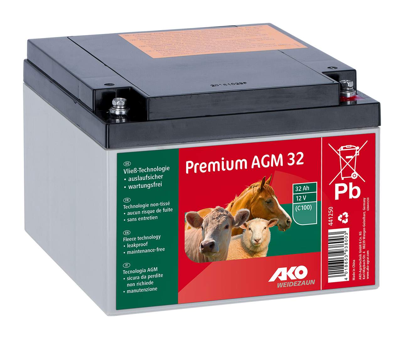 Premium AGM Akku 32 - Bild 1