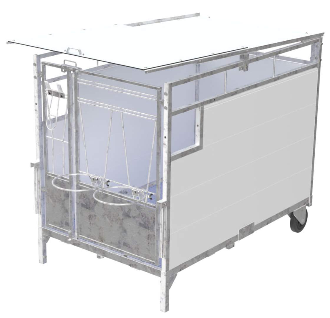 Roof for Calf Box - Image 1