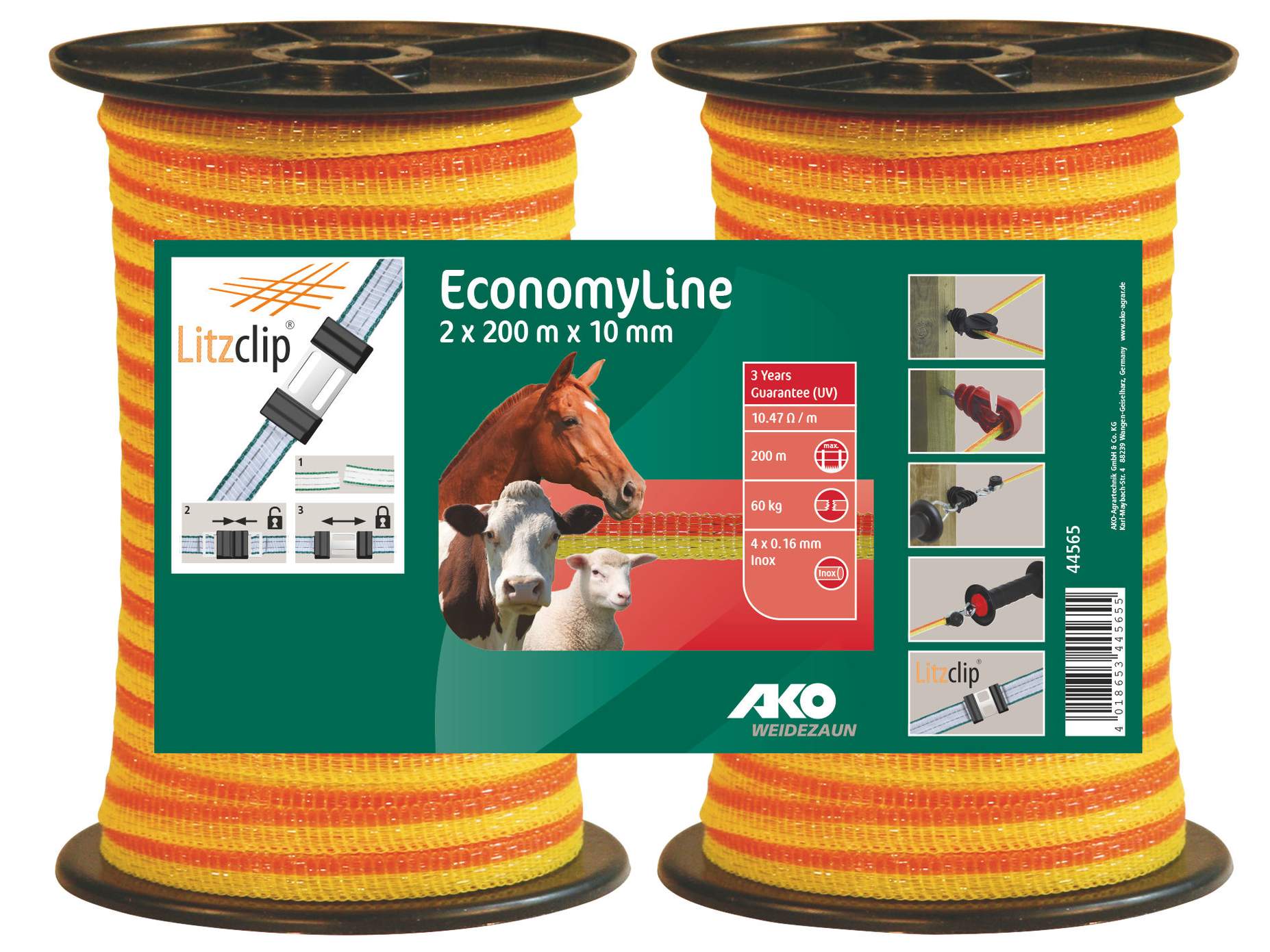 Weidezaunband Doppelpack EconomyLine