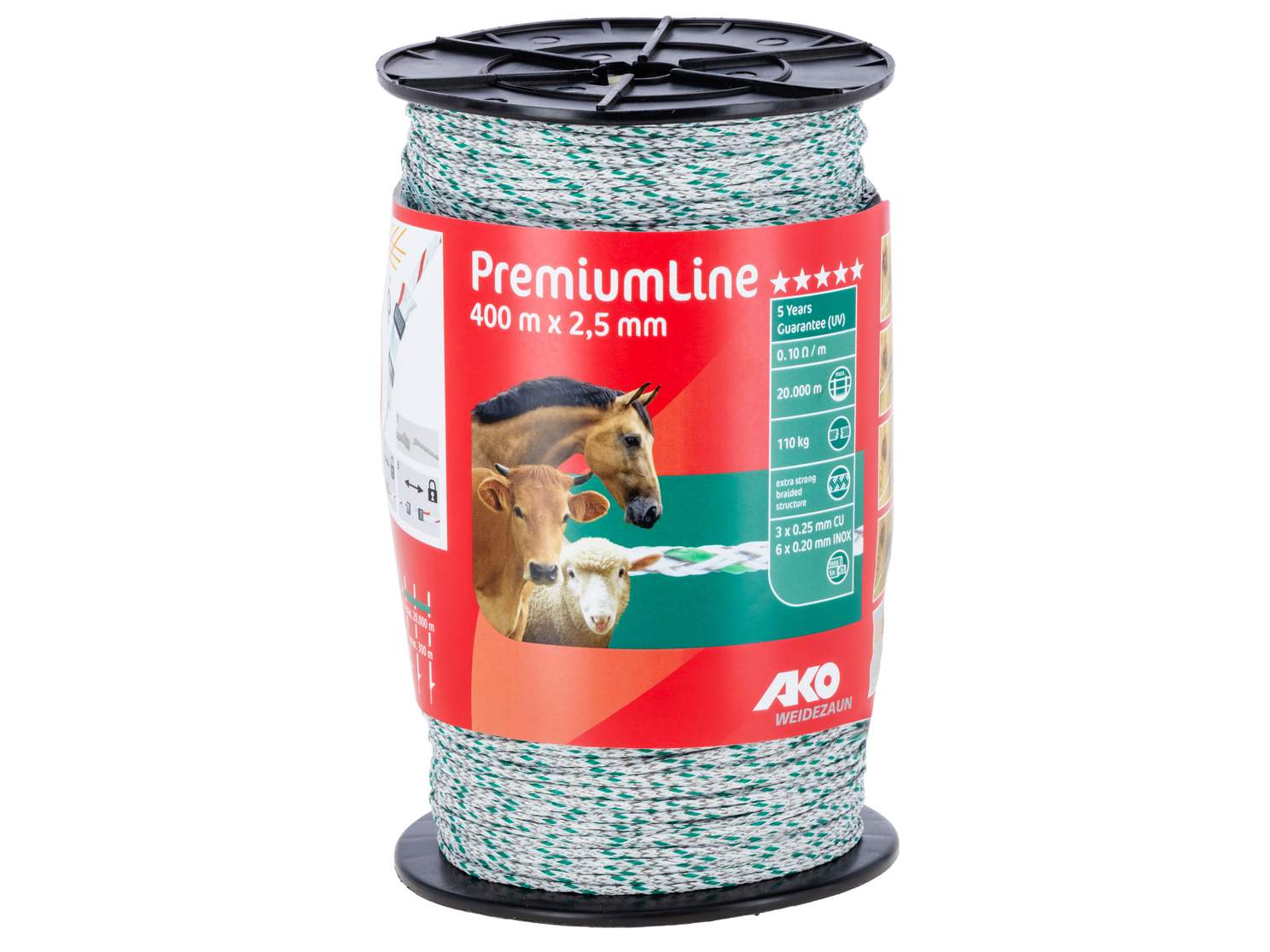 Weidezaunlitze PremiumLine