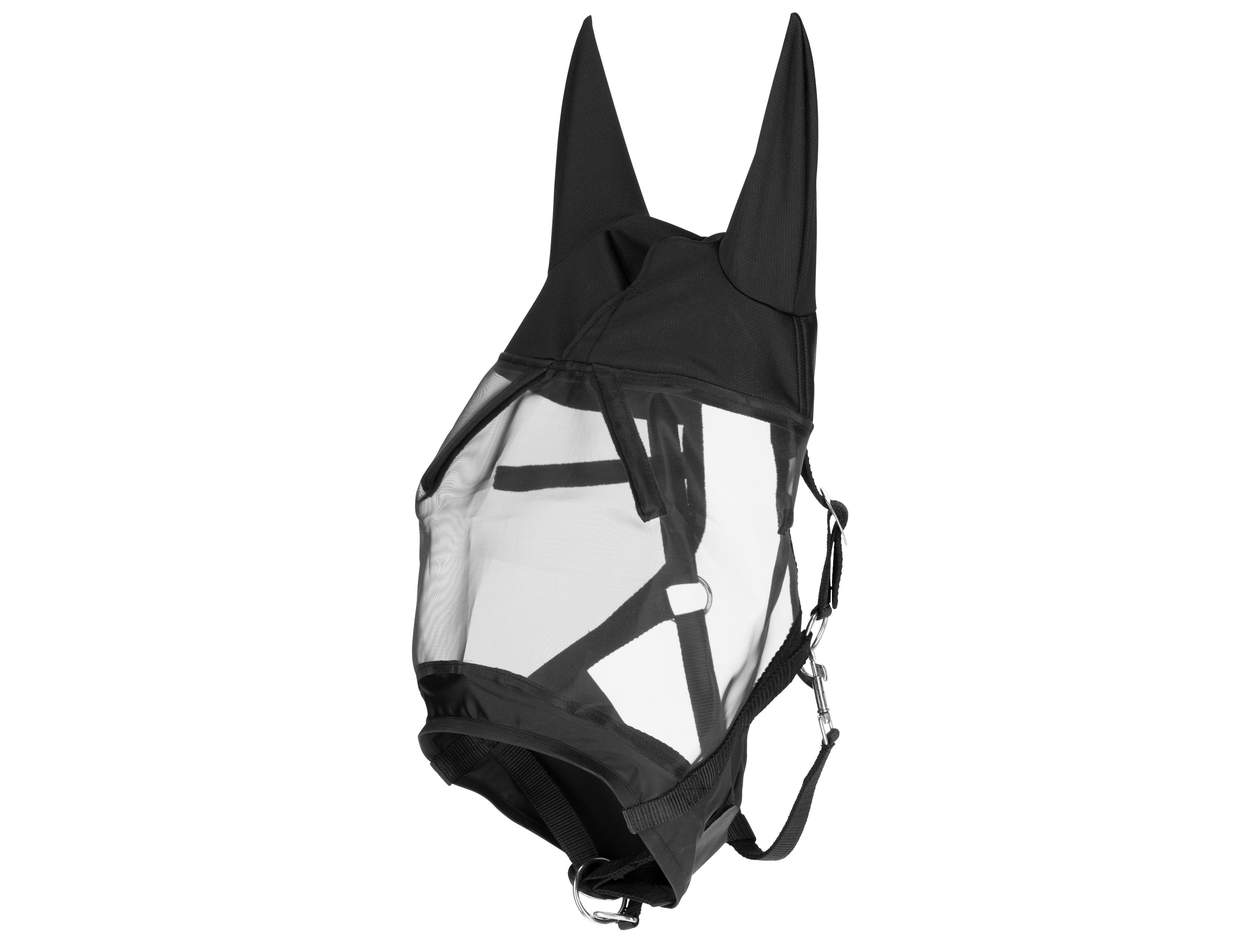 Halter with Integrated Fly Mask