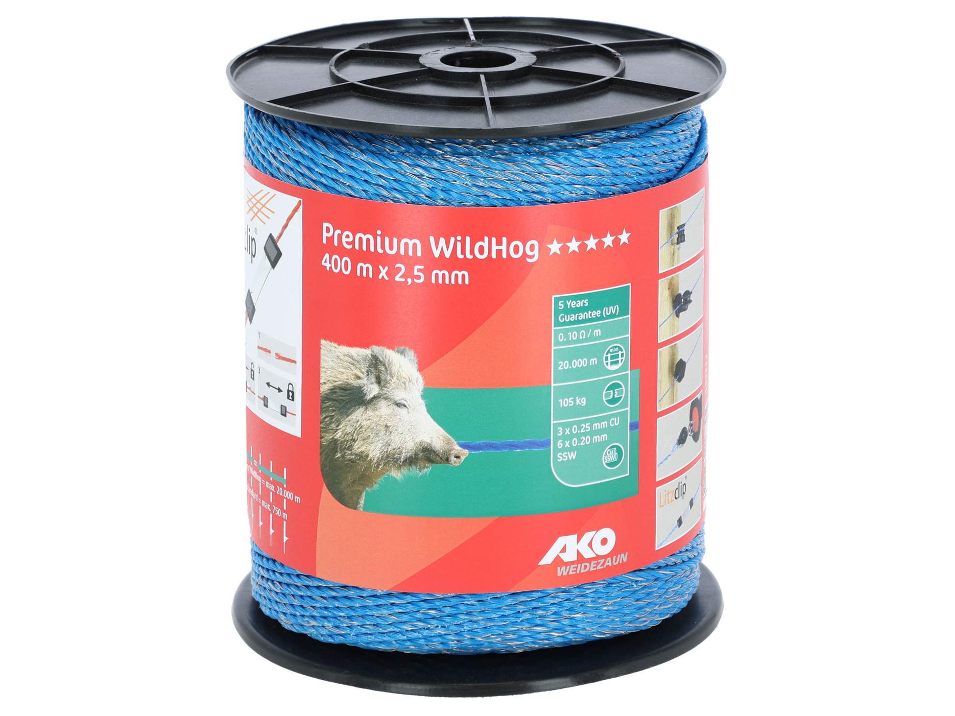 Weidezaunlitze Premium WildHog