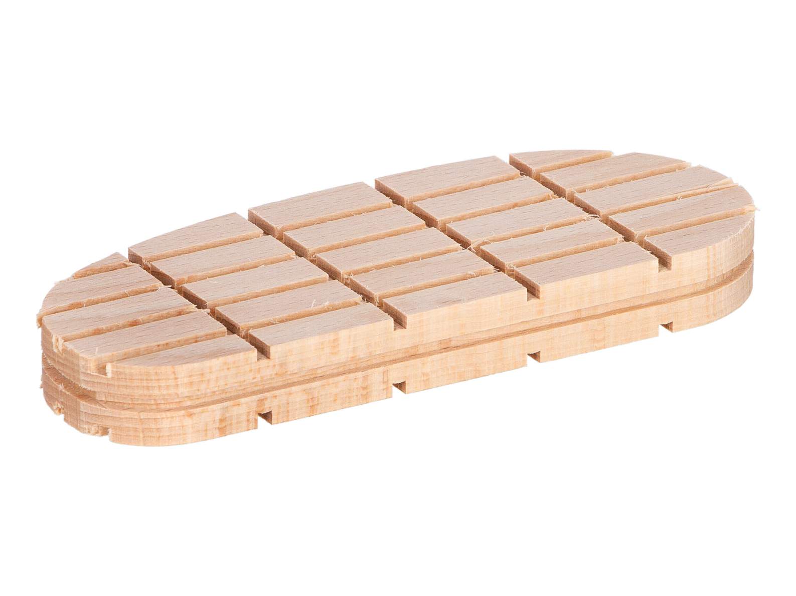 Wooden Block, Flat Design