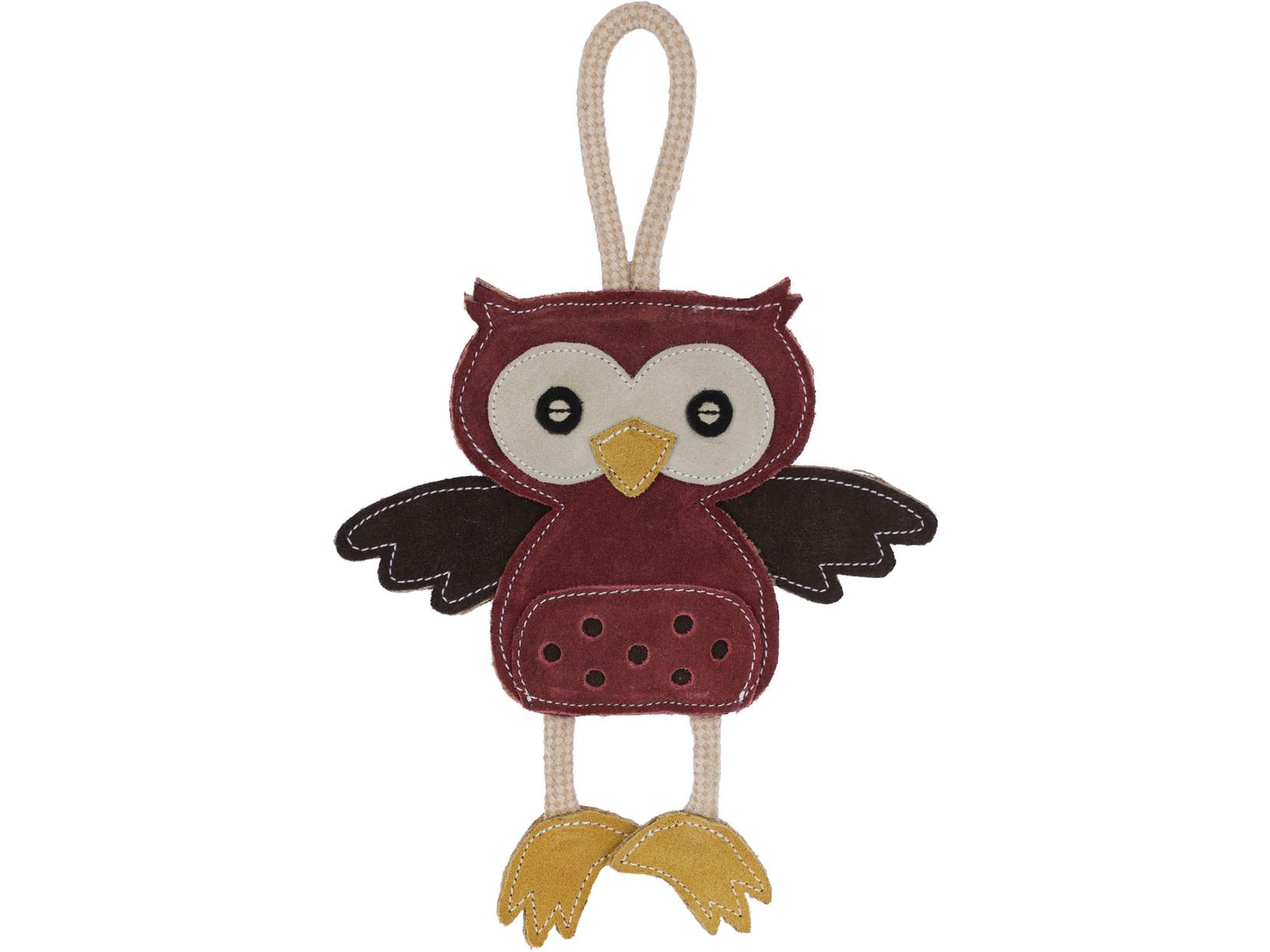 Suede Dog Toy