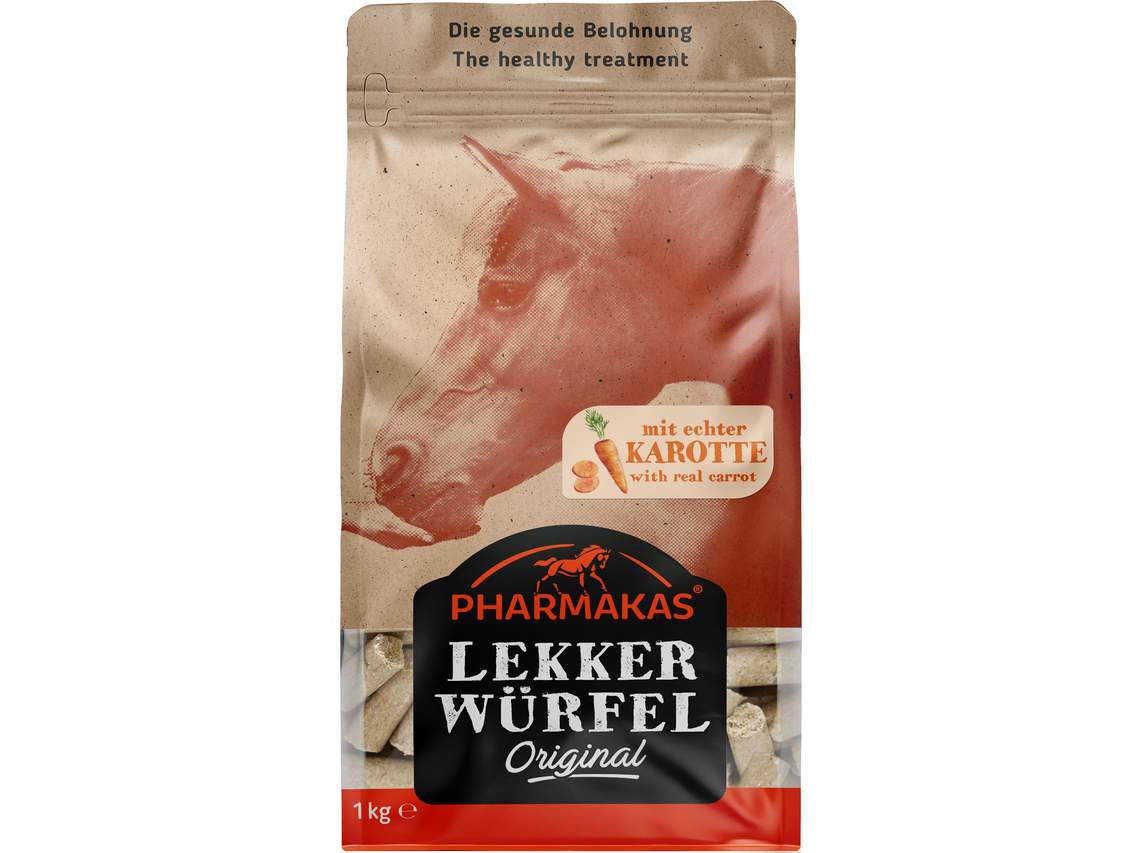 Lekkerwürfel Karotte