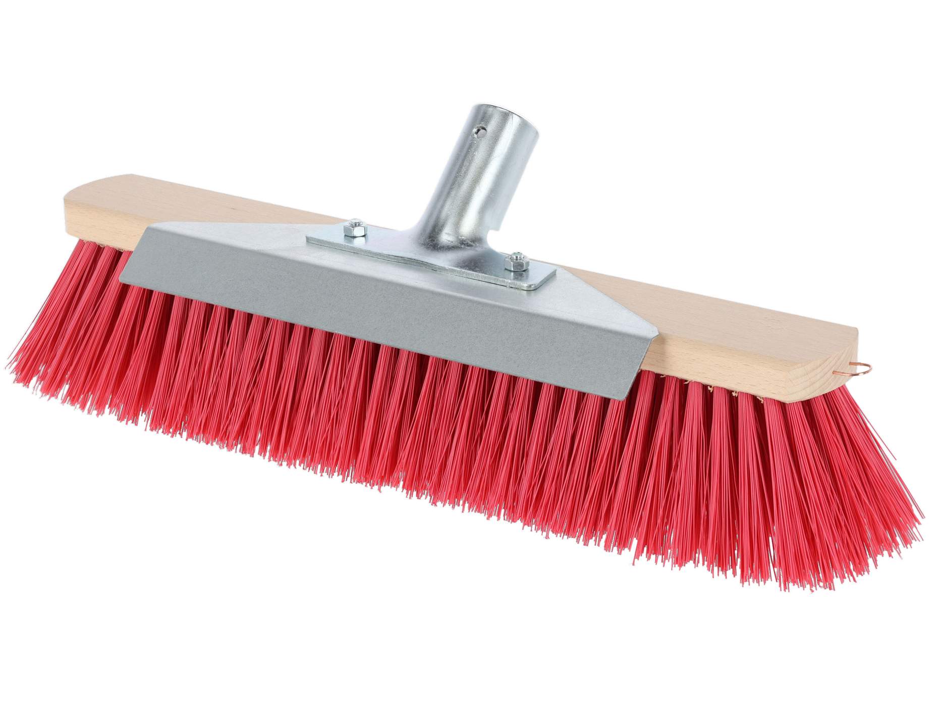 Large Broom with Scraper Edge