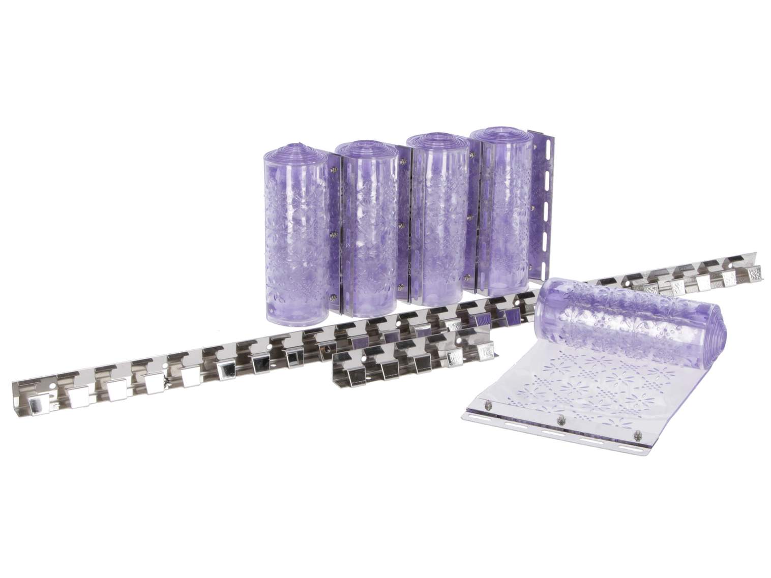 Fly Strip Curtain Set PVC