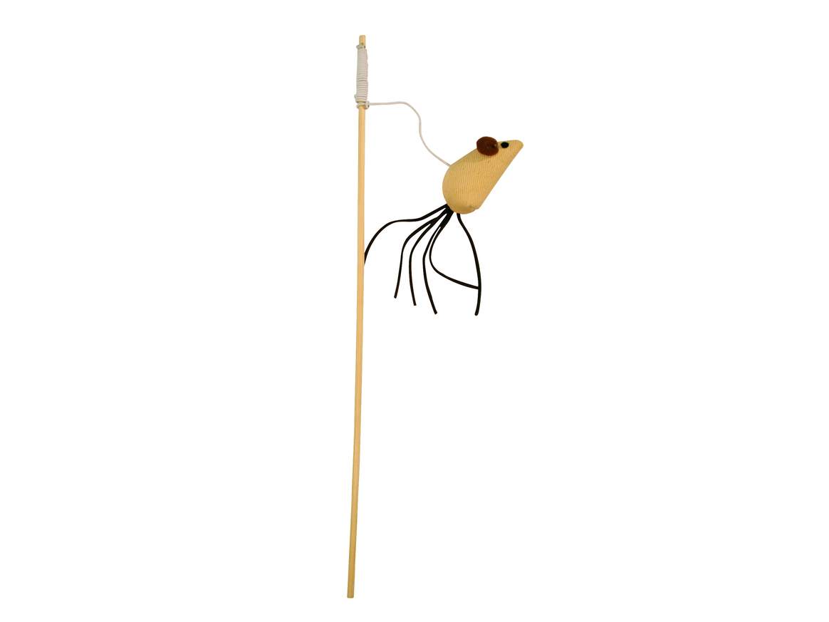 Cat Play Fishing Rod Maus Nature