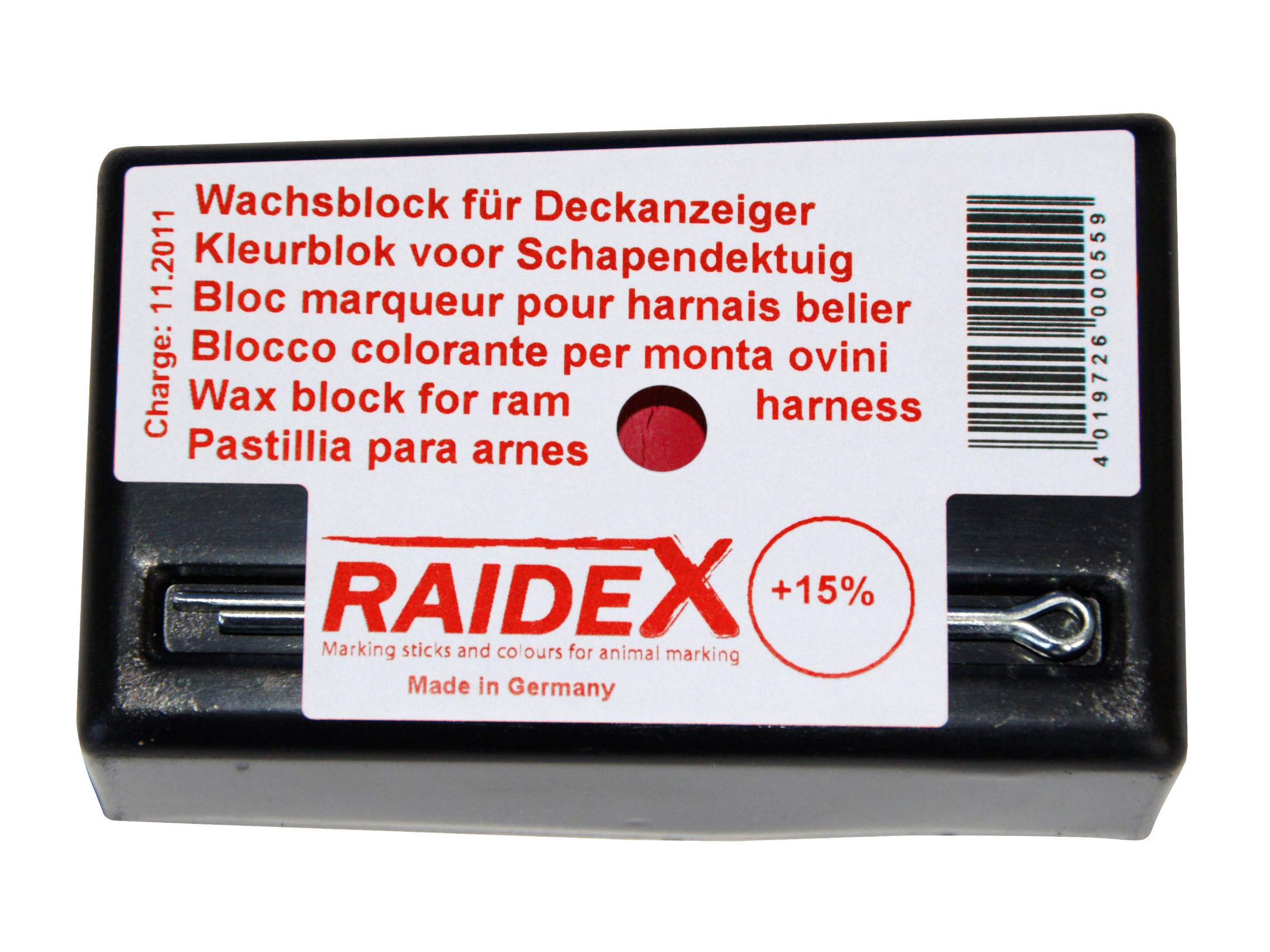 RAIDEX Wachsblock