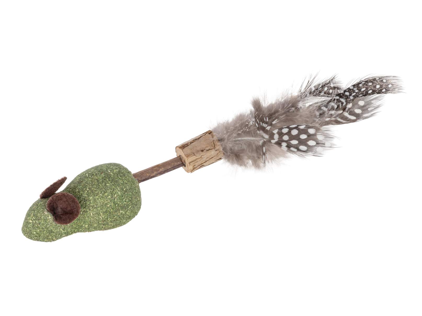 Mouse cat toy with matatabi