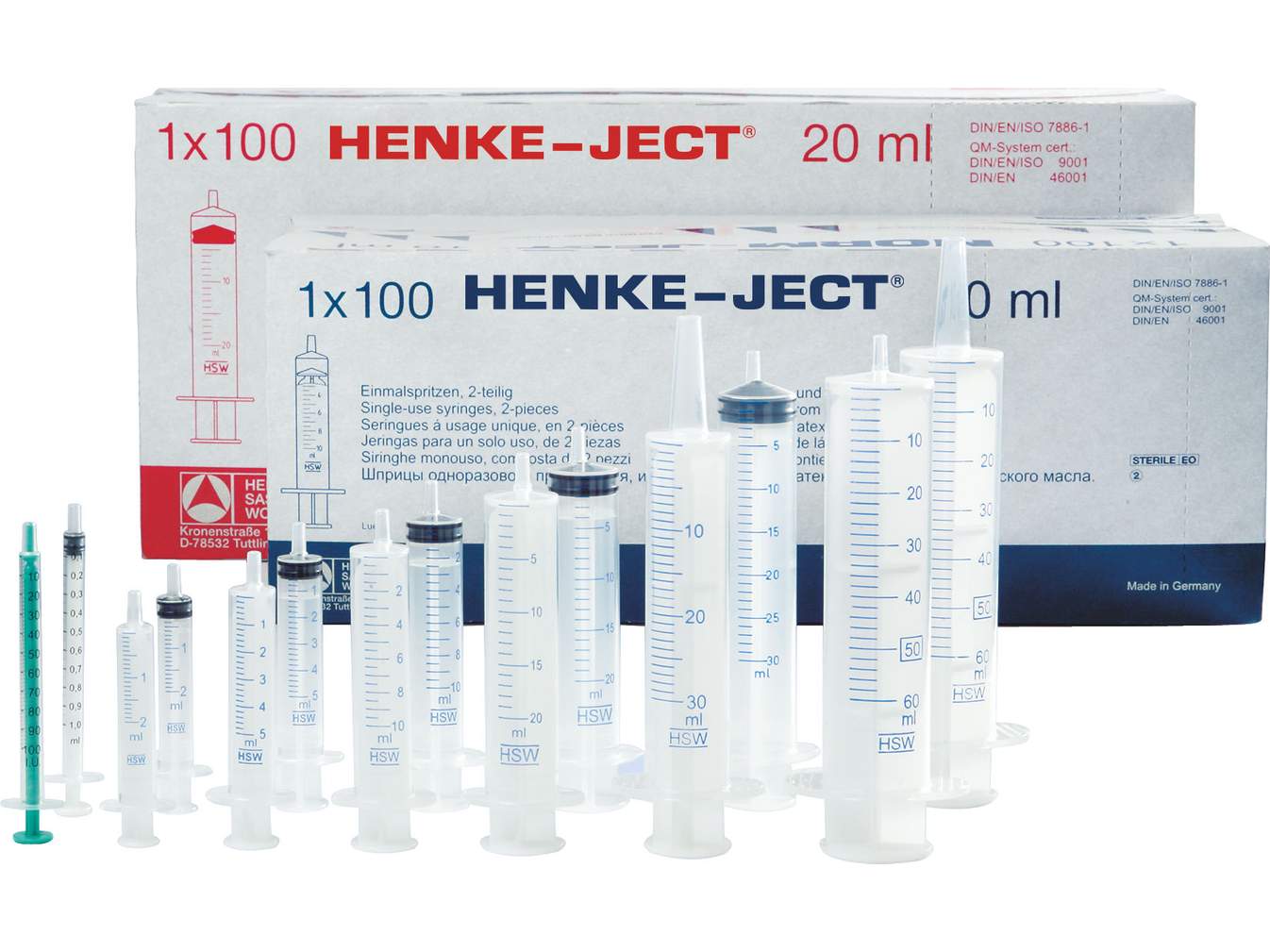HSW Einmalspritze HENKE-JECT®