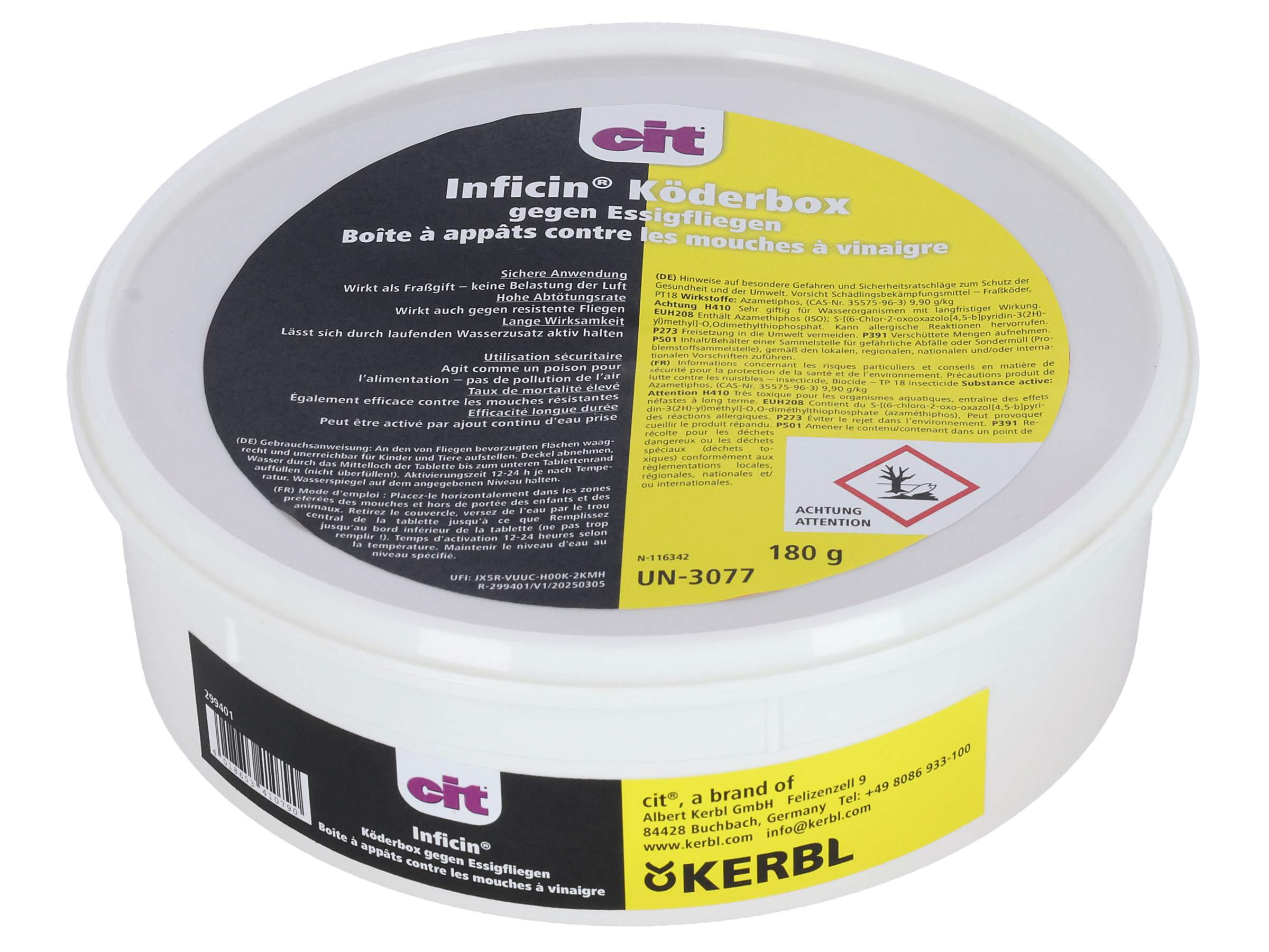 cit Inficin Bait Box against Vinegar Flies - Image 1