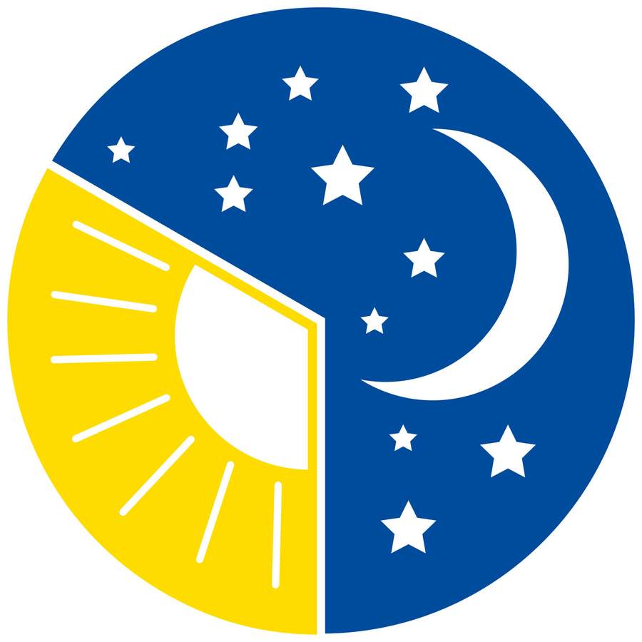 Grafik Tag und Nacht