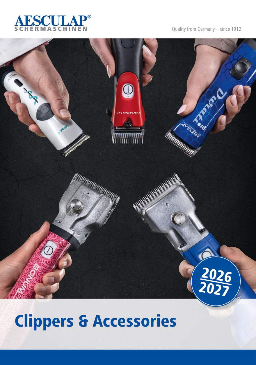 Aesculap - Clippers and Accessories Catalogue