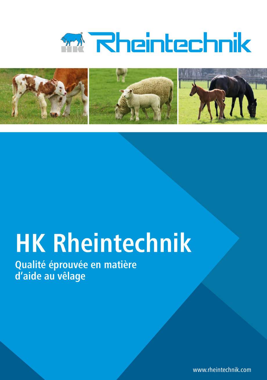 HK Rheintechnik matière d’aide au vêlage