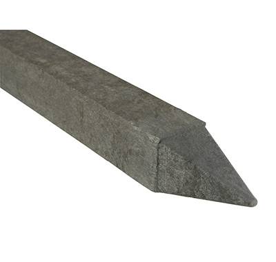 Pfahl aus recyceltem Material