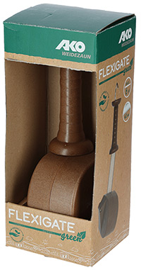 Flexigate green Verpackung und Produkt aus recyceltem Material