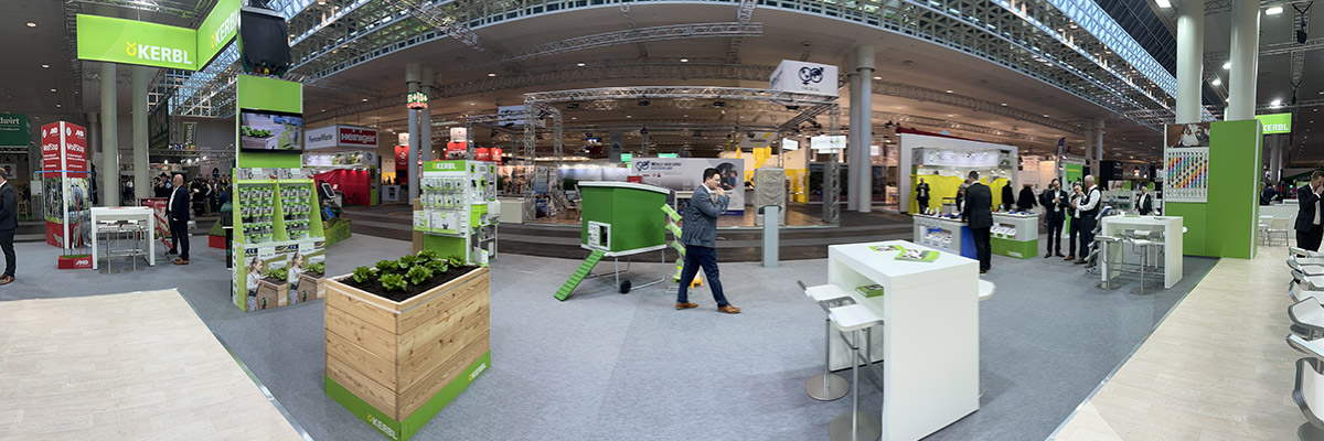 Messestand Albert Kerbl GmbH auf der EuroTier 2022
