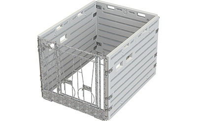 Modulare Kälberbox