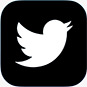 Twitter Logo schwarz weiß