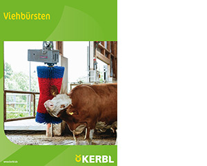 Titelbild der Broschüre Viehbürsten