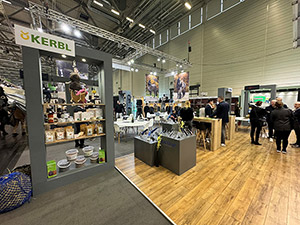 Kerbl Messestand auf der spoga horse 2024