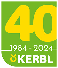 Logo 40 Jahre Kerbl
