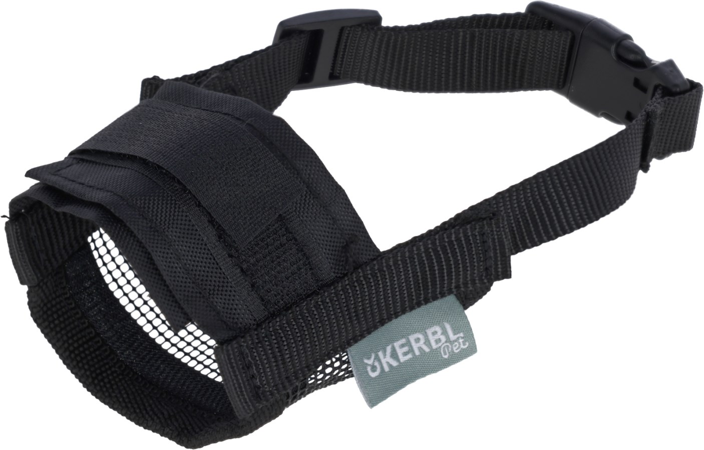 Kerbl Pet Kerbl 82143 nylon muilkorf, XS, zwart, 12-14 cm/5,5 cm