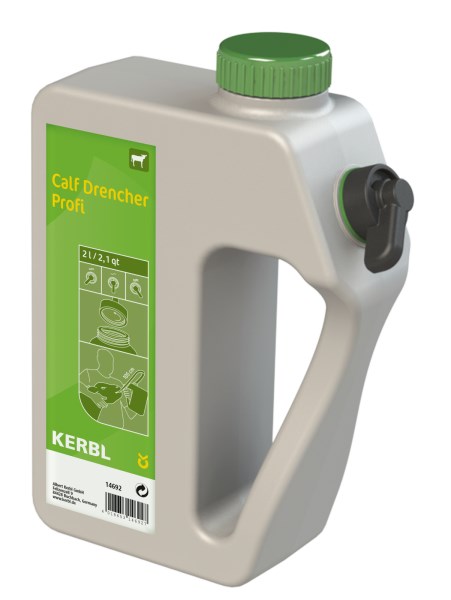 Calf Drencher Profi Kälber 3 Stufen Ventil KB Flüssigkeitstherapie Kalb 