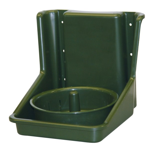 5x Lecksteinhalter Pferd Braun - Für 10kg Lecksteine Aus Kunststoff