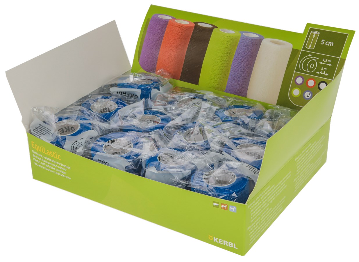 Kerbl Bandage Vetlastic Zelfklevend Zwart
