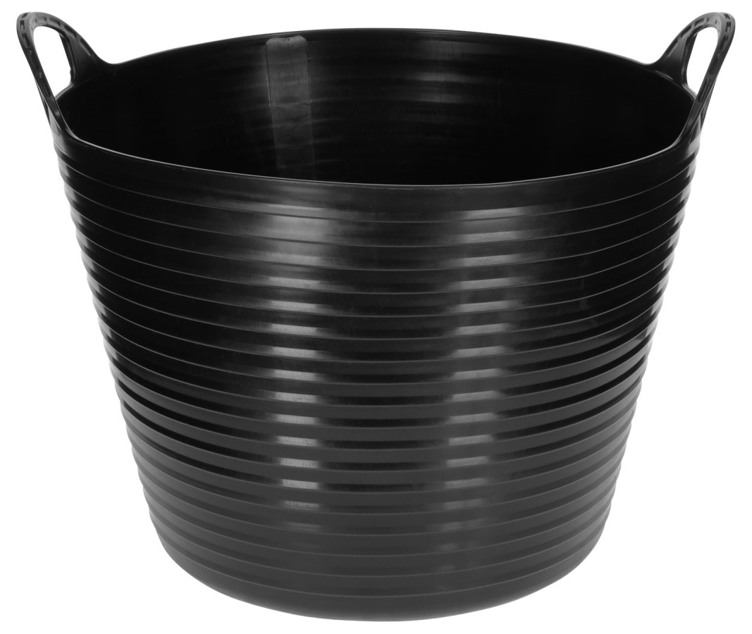 Seau Flexible Faithfull Eco Flex – 25 Litres, Résistant 150 Kg, 100% Recyclé | Pour Jardin, Bricolage, Chantier